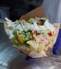 Kebab w bułce
